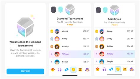 * Your <strong>league</strong> trophies must be earned through normal play, including regular game play, open seeks, arenas, and <strong>tournaments</strong>. . How does duolingo diamond league tournament work